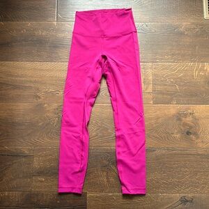lululemon High Rise Wunder Train 25” Tight